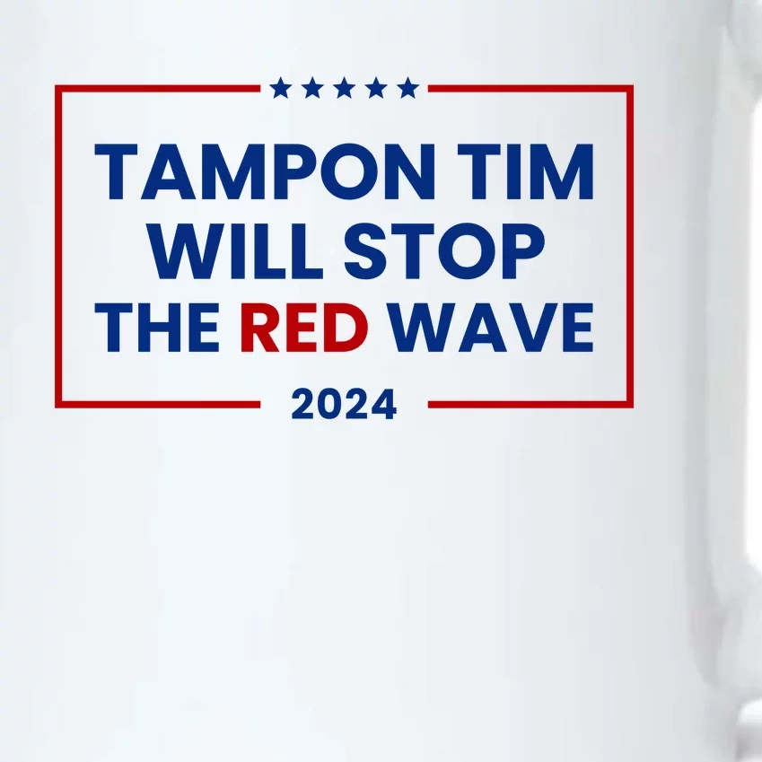 Tampon Tim Will Stop The Red Wave Black Color Changing Mug