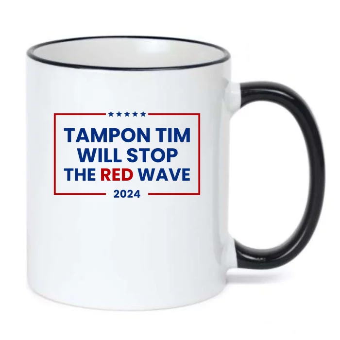 Tampon Tim Will Stop The Red Wave Black Color Changing Mug