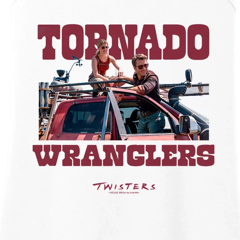 Twisters Tornado Wranglers Tyler & Kate Ladies Essential Tank