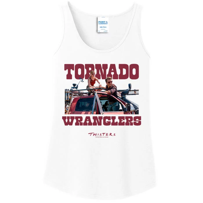 Twisters Tornado Wranglers Tyler & Kate Ladies Essential Tank