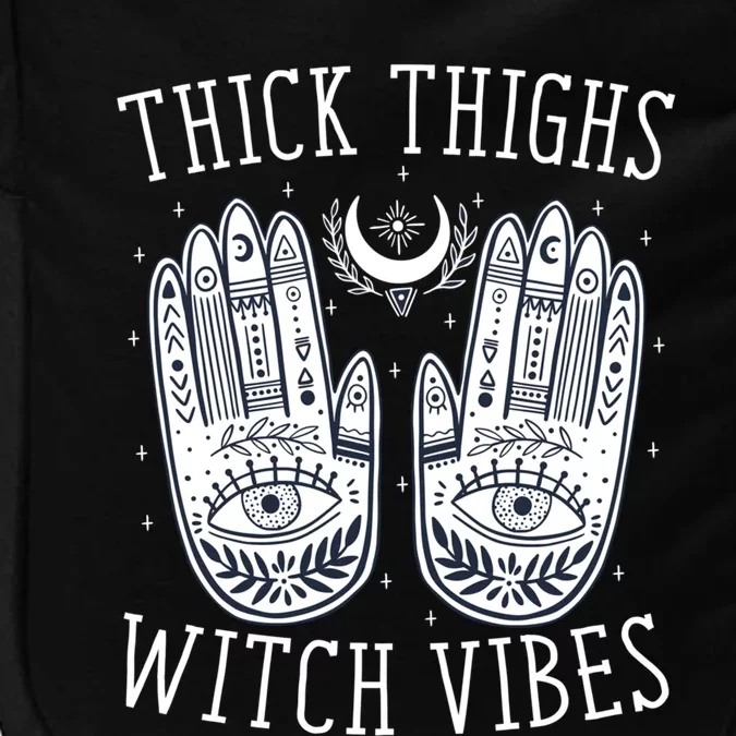 Thick Thighs Witch Vibes Halloween Gift Impact Tech Backpack