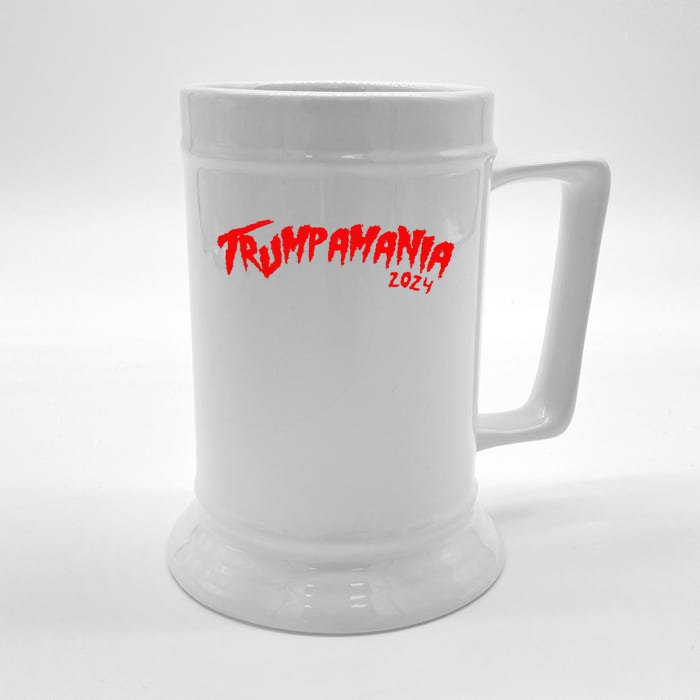 Trumpamania Trump Wrestling Mem Trumpamania Front & Back Beer Stein