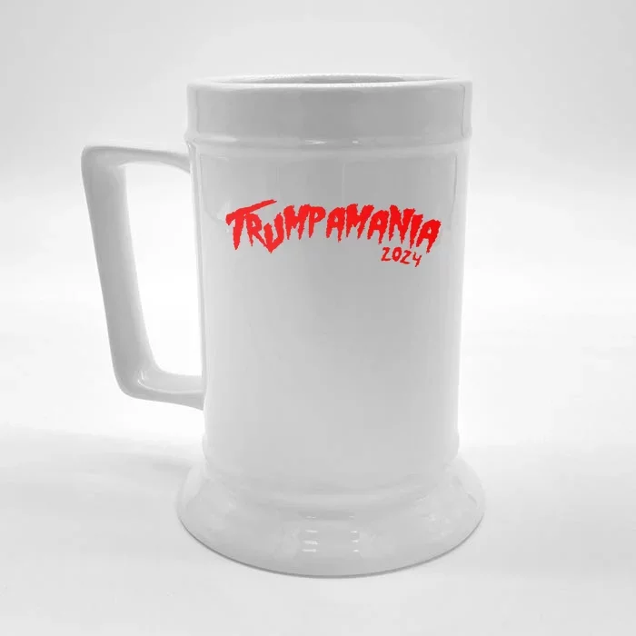 Trumpamania Trump Wrestling Mem Trumpamania Front & Back Beer Stein