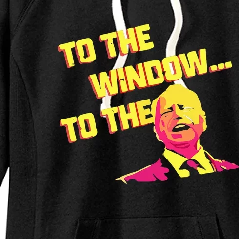 To The Window To The Walz Kamalaharris 2024 Women's Fleece Hoodie