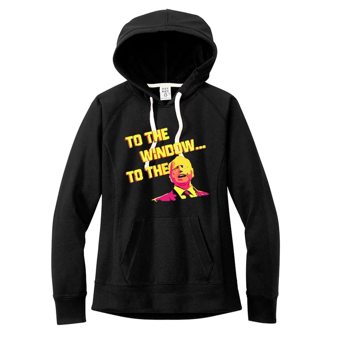 To The Window To The Walz Kamalaharris 2024 Women's Fleece Hoodie