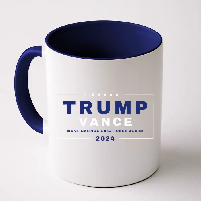 Trumpamania Trumpamania Wrestler Trump Vance Vp Maga Front & Back Coffee Mug