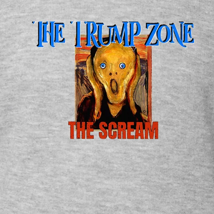 The Trump Zone Is Funny Political Parody And Satire Toddler Sweatshirt