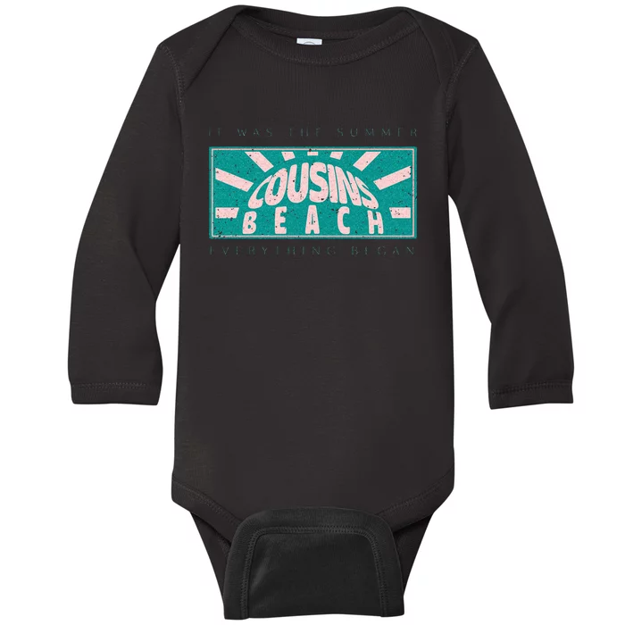 The Twilight Zone Vintage Television Logo Baby Long Sleeve Bodysuit