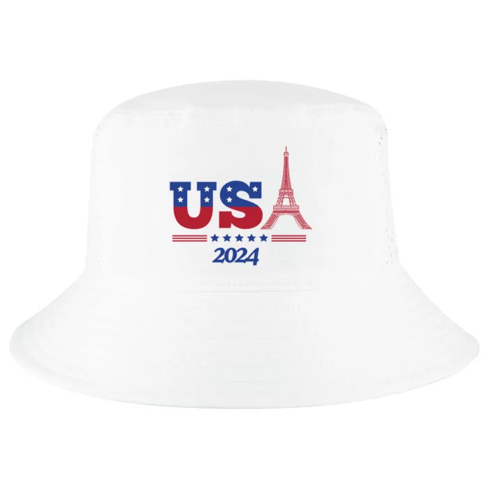 Team Us 2024 Paris Sport Games Cool Comfort Performance Bucket Hat