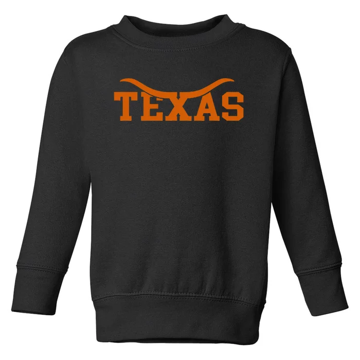 Texas Usa Bull American Toddler Sweatshirt