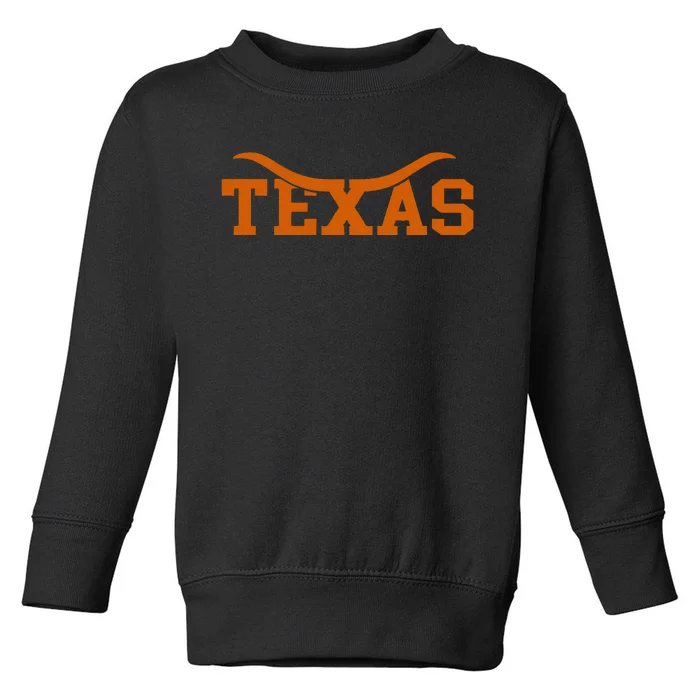 Texas Usa Bull American Toddler Sweatshirt