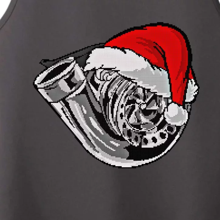 Turbo Ugly Christmas Car Enthusiast Racing Drifting Matching Cute Gift Performance Tank