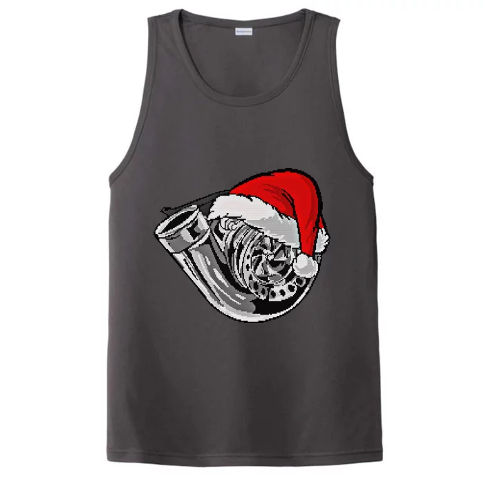 Turbo Ugly Christmas Car Enthusiast Racing Drifting Matching Cute Gift Performance Tank