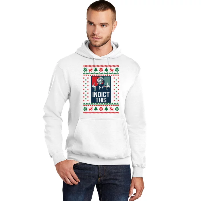 Trump Ugly Christmas Funny Ugly Hoodie