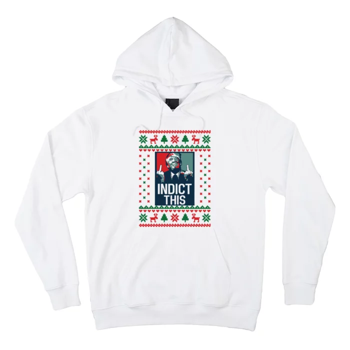 Trump Ugly Christmas Funny Ugly Hoodie