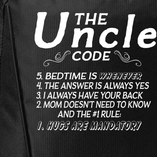 The Uncle Code City Backpack