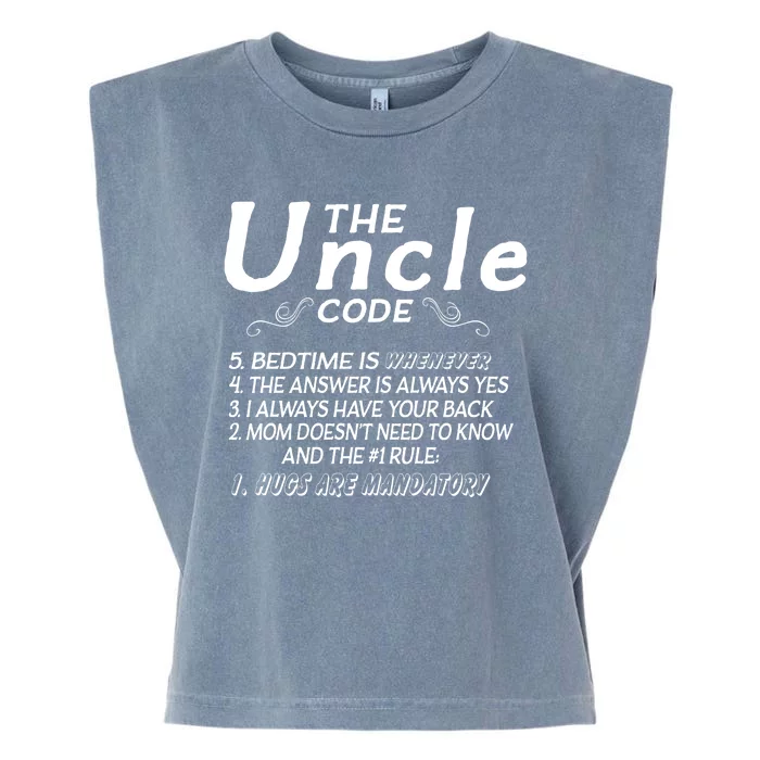 The Uncle Code Garment-Dyed Women's Muscle Tee