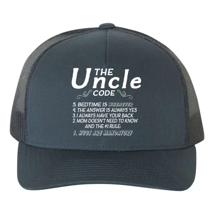 The Uncle Code Yupoong Adult 5-Panel Trucker Hat