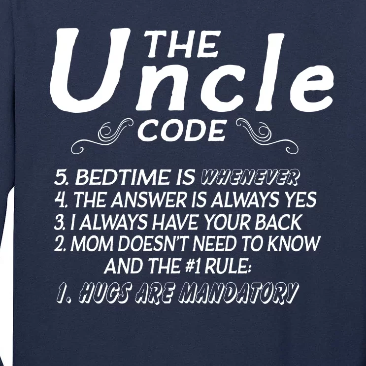 The Uncle Code Tall Long Sleeve T-Shirt