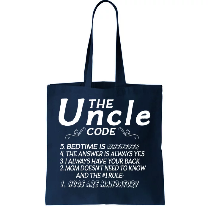 The Uncle Code Tote Bag