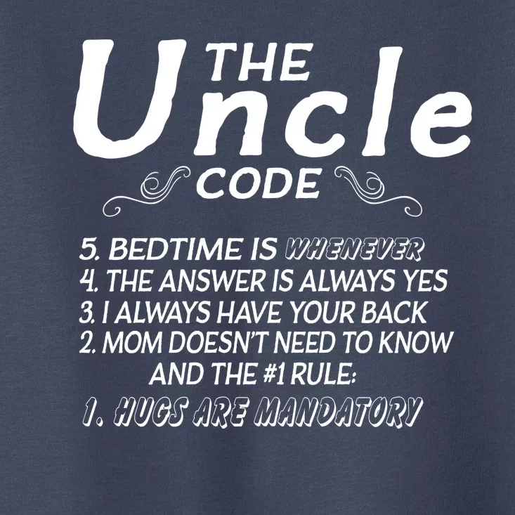 The Uncle Code Toddler T-Shirt