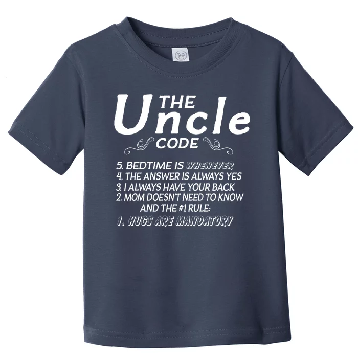 The Uncle Code Toddler T-Shirt