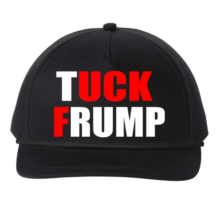 Tuck Frump Anti Trump Snapback Five-Panel Rope Hat