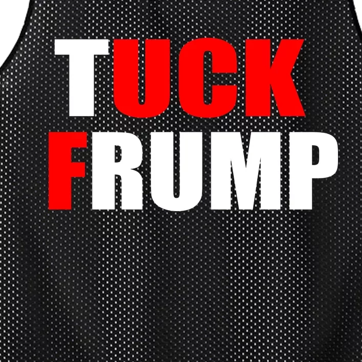 Tuck Frump Anti Trump Mesh Reversible Basketball Jersey Tank