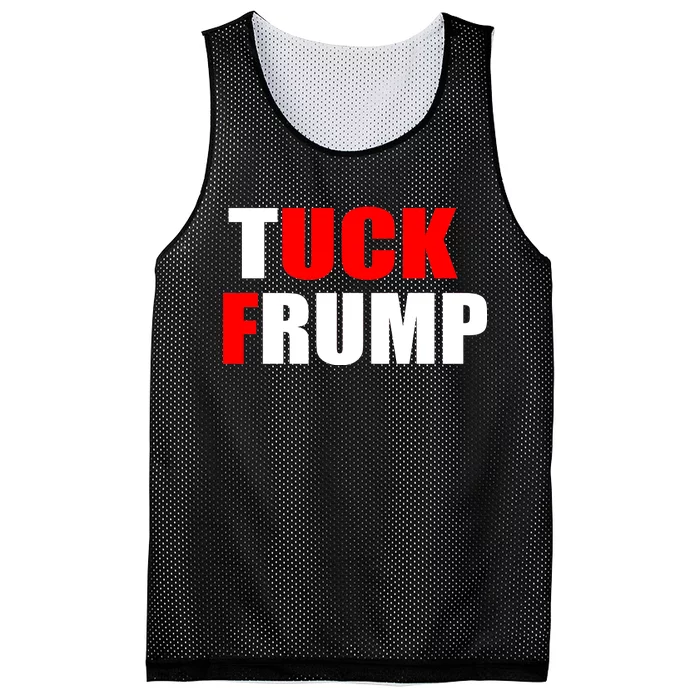 Tuck Frump Anti Trump Mesh Reversible Basketball Jersey Tank