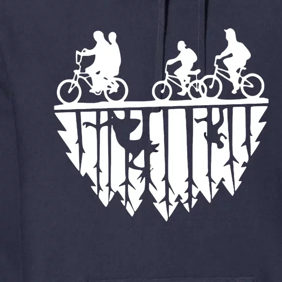 The Upside Down World Premium Hoodie