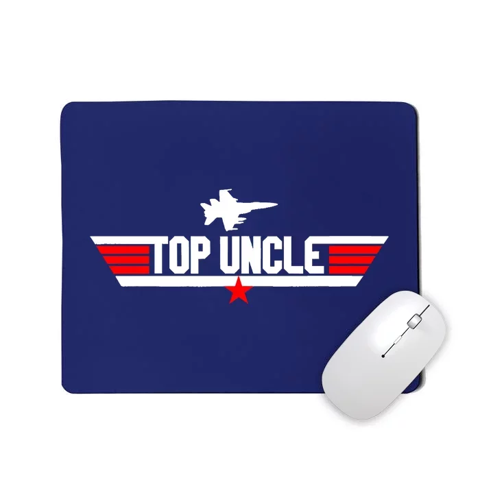 Top Uncle Funny Fathers Day Uncle Gifts Mousepad