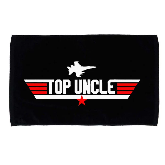 Top Uncle Funny Father's Day Uncle Gifts Microfiber Hand Towel