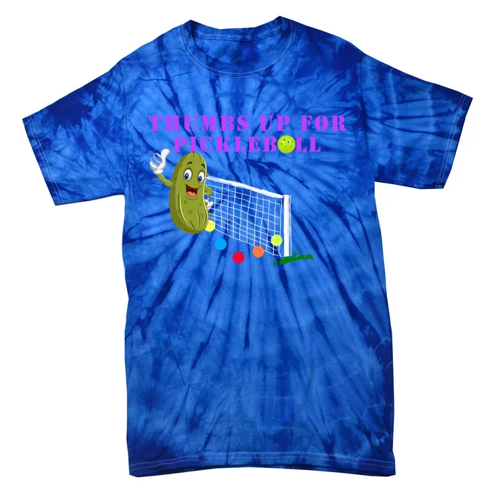 Thumbs Up For Pickleball! Gift Tie-Dye T-Shirt