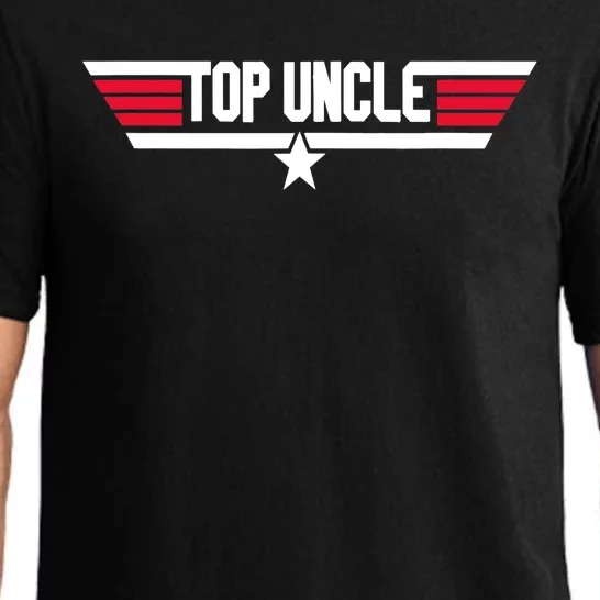 Top Uncle Funny Uncle 80s Father's Day Gift Pajama Set