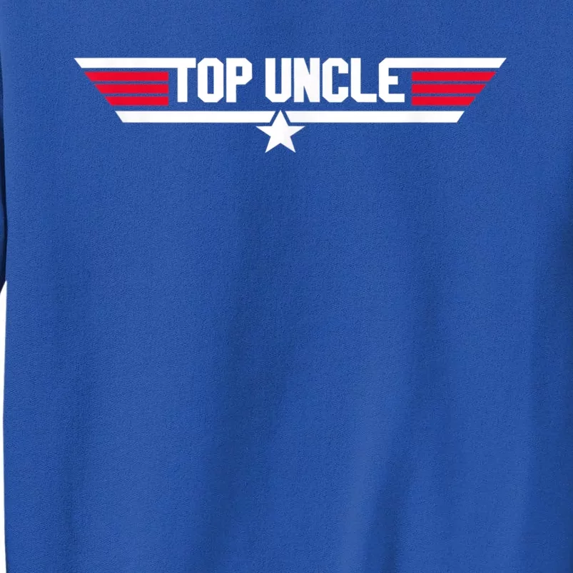 Top Uncle Funny Uncle 80s Father's Day Gift Tall Sweatshirt