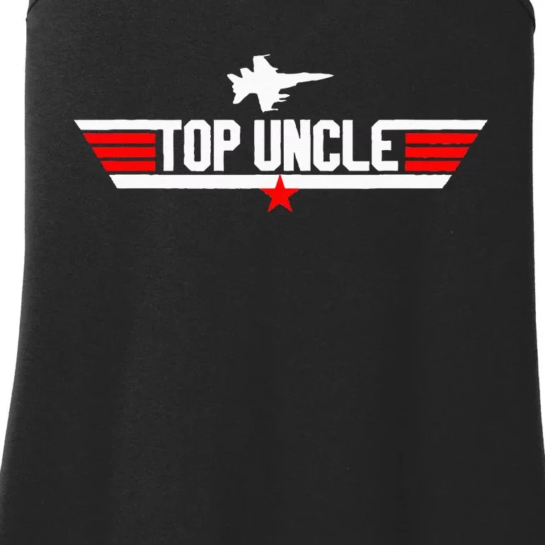 Top Uncle Funny Father's Day Uncle Gifts Ladies Essential Tank