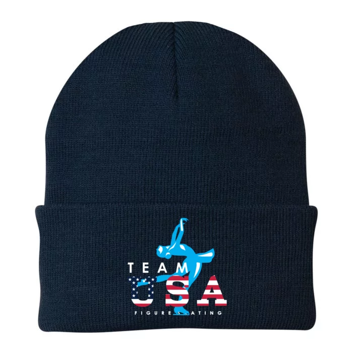 TEAM USA Figure Skating WInter Games Knit Cap Winter Beanie