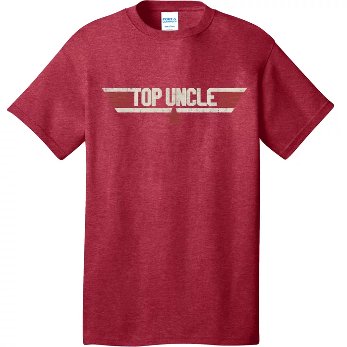 Top Uncle Funny Vintage 80's Gift Uncle 80s 1980 T-Shirt