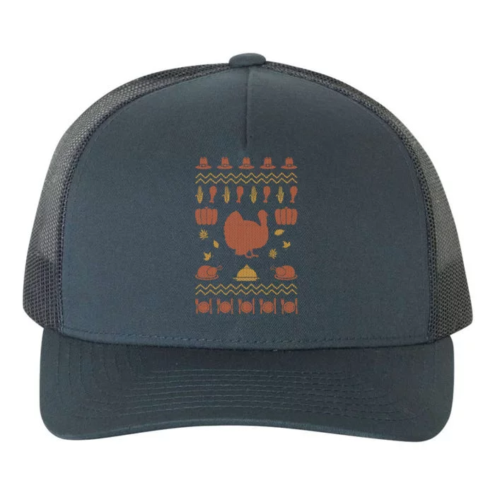 Thanksgiving Ugly Gift Yupoong Adult 5-Panel Trucker Hat