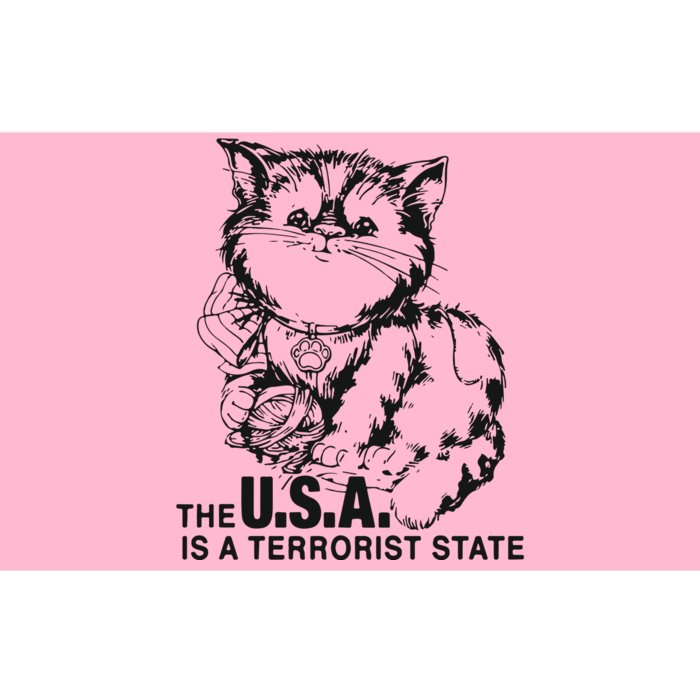 The Usa Is A Terrorist State Bumper Sticker