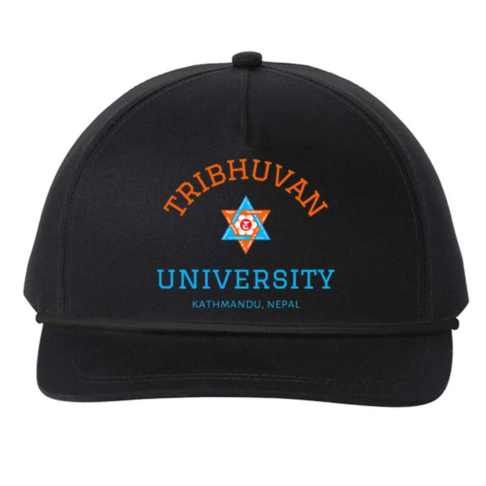 Tribhuvan University Kathmandu Nepal The Oldest University Snapback Five-Panel Rope Hat