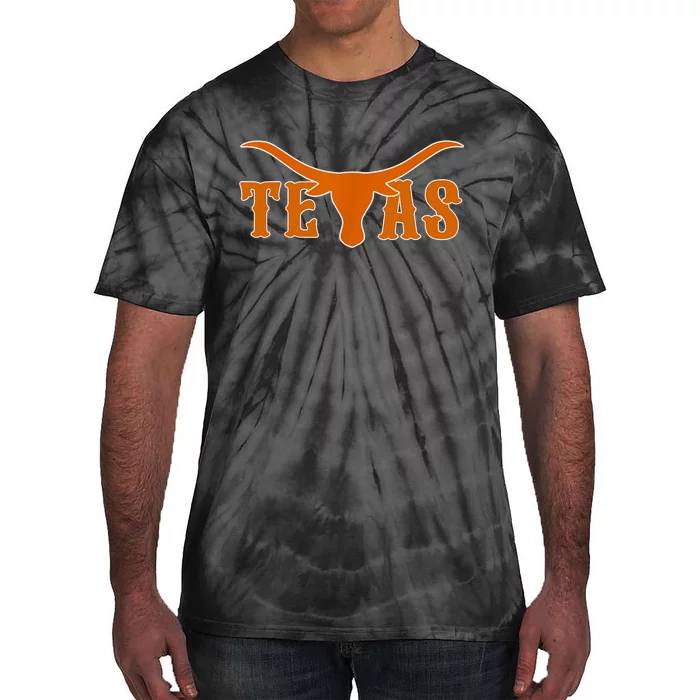 Texas Usa Longhorn Austin Pride Bull American Tie-Dye T-Shirt