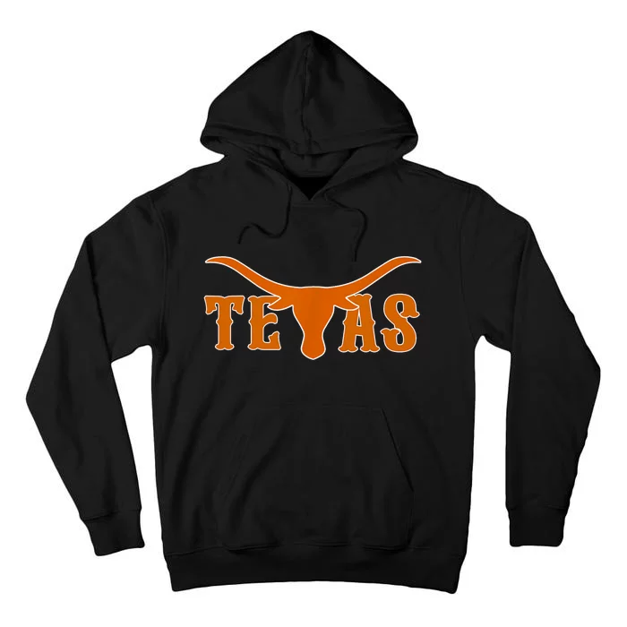 Texas Usa Longhorn Austin Pride Bull American Tall Hoodie