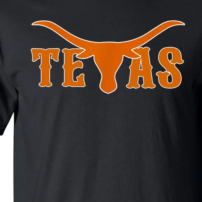 Texas Usa Longhorn Austin Pride Bull American Tall T-Shirt