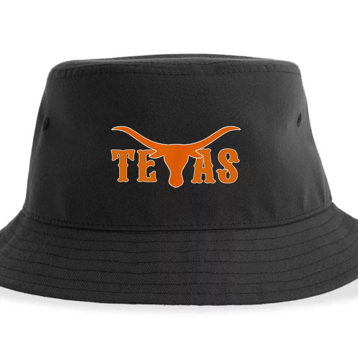 Texas Usa Longhorn Austin Pride Bull American Sustainable Bucket Hat