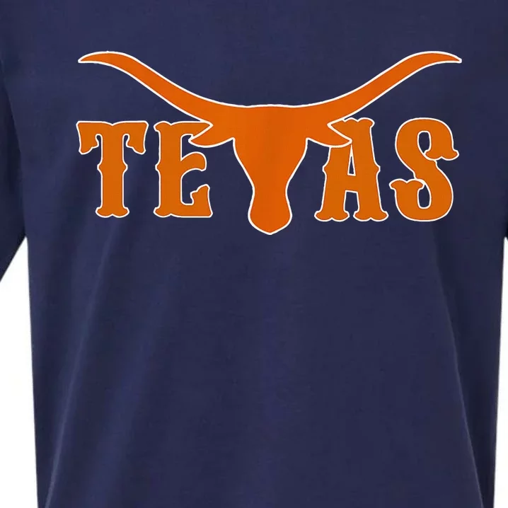 Texas Usa Longhorn Austin Pride Bull American Sueded Cloud Jersey T-Shirt