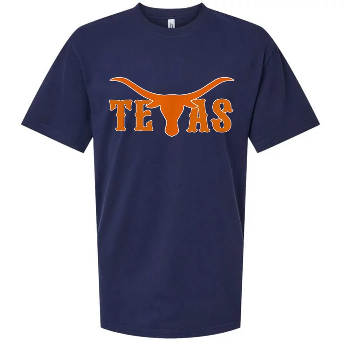 Texas Usa Longhorn Austin Pride Bull American Sueded Cloud Jersey T-Shirt