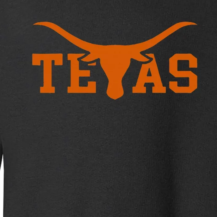 Texas Usa Longhorn Bull America Toddler Sweatshirt