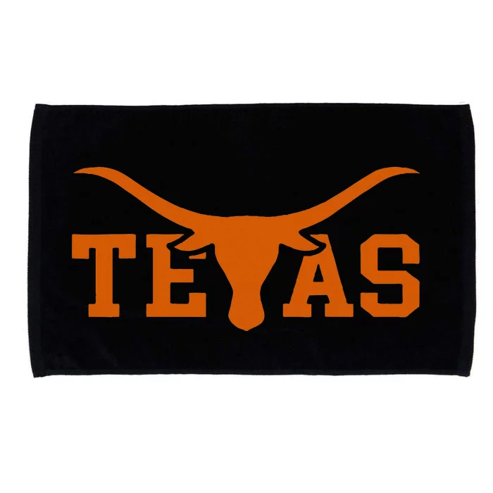 Texas Usa Longhorn Bull America Microfiber Hand Towel