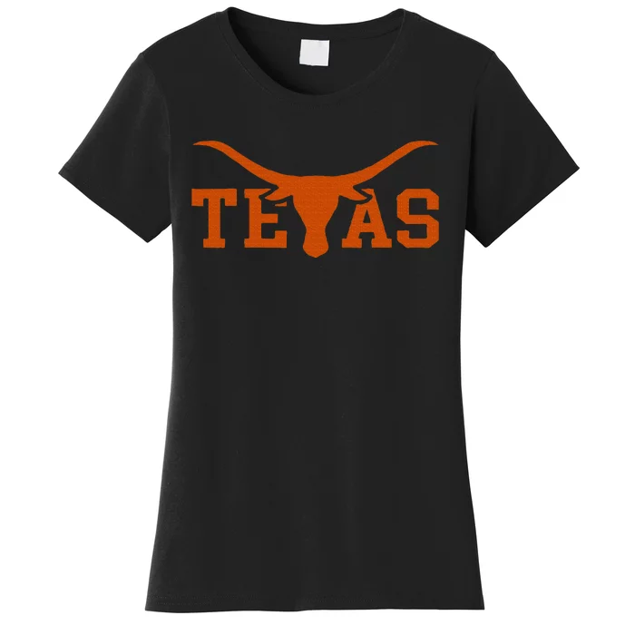 Texas Usa Longhorn Bull America Women's T-Shirt